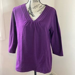 🎉 HOST PICK 🎉St John’s Bay women’s top Size L